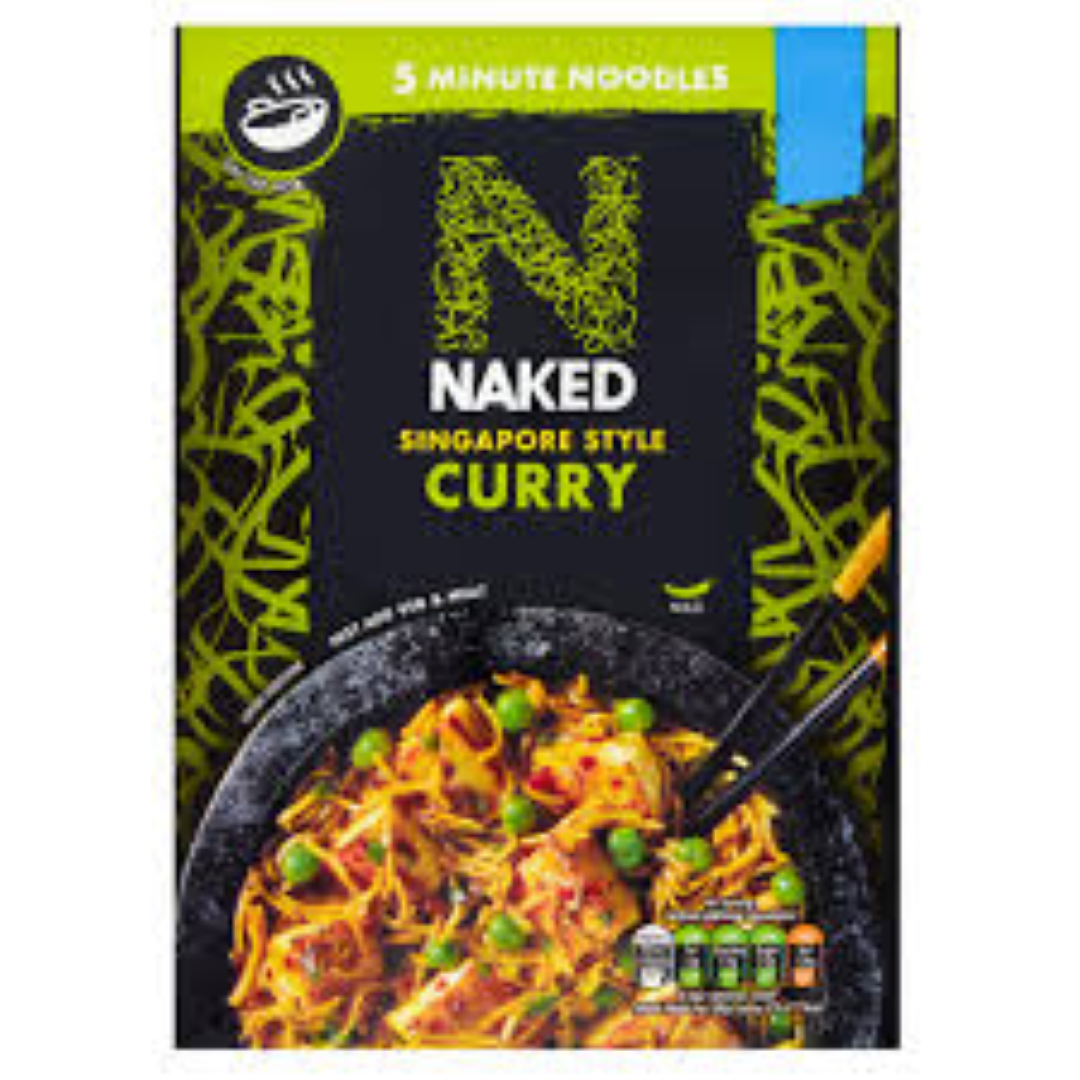 NAKED ON THE HOB SINGAPORE STYLE CURRY NOODLE 100G